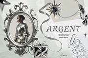 Argent: Collage Kit, an Object Graphic by TiriCo (Thumbnail 1 of 9)
