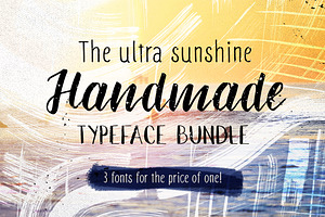 % SALE - Handmade font bundle