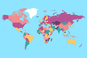 World Vector Map, an Object Graphic by GraphicCo (Thumbnail 5 of 8)