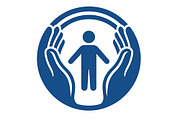 Human Care Hands Vector Icon, an Object Graphic by Artonix (Thumbnail 2 of 3)