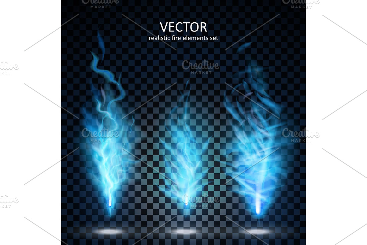 Fire Flame Elements, a Texture Illustration by TotallypicRF
