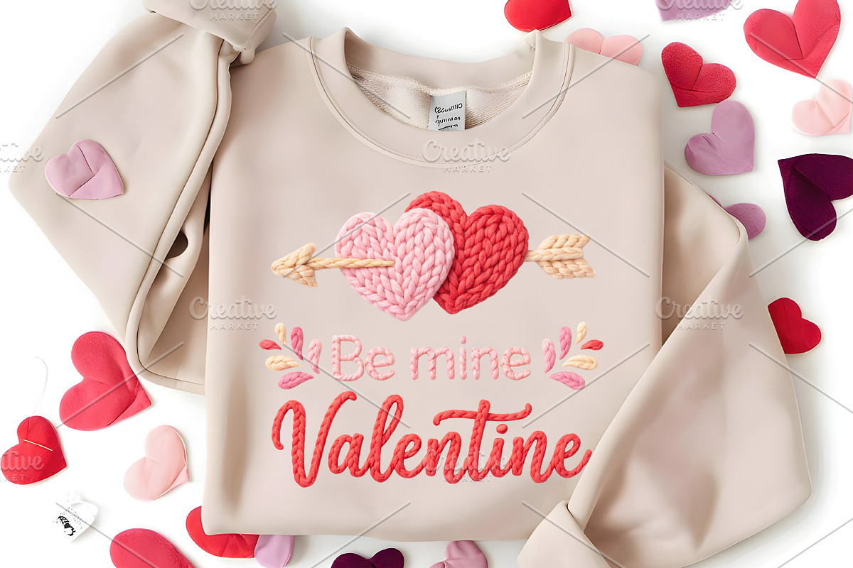 Be Mine Valentine PNG, Valentine PNG, an Illustration by Canvas Craft (Photo 3 of 7)