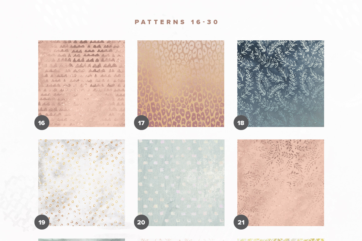 Magical Textured Pattern Collection, a Pattern Graphic by Anugraha Design (Photo 7 of 7)