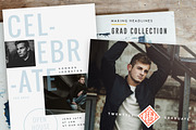 Grad Card Bundle | Making Headlines, a Card Template by The Modern Collective (Thumbnail 1 of 7)