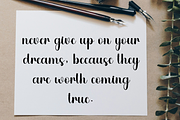 Alanta Handmade, a Handwritten Font by FreshTypeINK (Thumbnail 7 of 8)