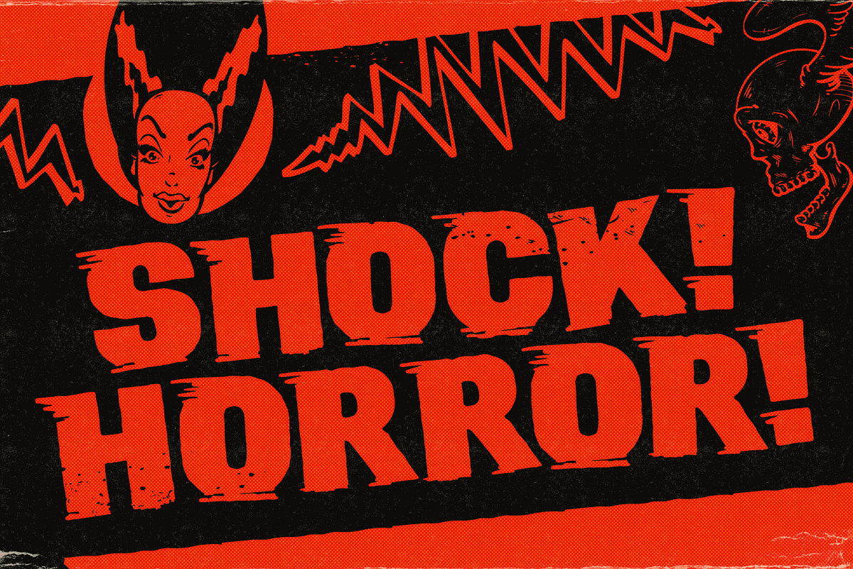 Hot Pursuit: Grind-house Font, a Sans Serif Font by Wingsart Studio (Photo 11 of 16)