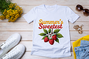 Retro Summer Fruits PNG Bundle, a Food Illustration by FloridPrintables (Thumbnail 2 of 8)