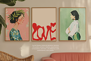 Modern Eclectic Prints Posters, a Background Graphic by JulsIst (Thumbnail 4 of 12)