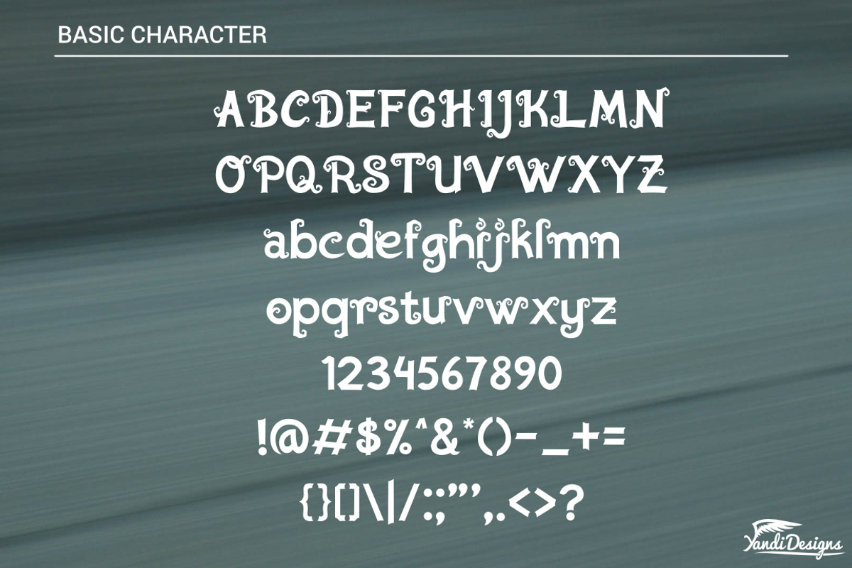 Algae Fonts - Fantasy preview 2