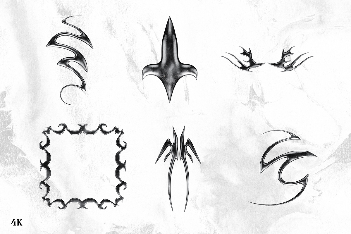 Dark Gothic Ornament, an Object Graphic by PopotLane (Photo 6 of 7)