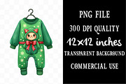 Christmas Baby Clothes Nursery PNG, an Illustration by Designking (Thumbnail 4 of 5)