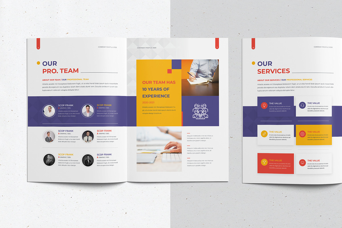 Company Profile, a Marketing Template by WOWPro (Photo 4 of 8)