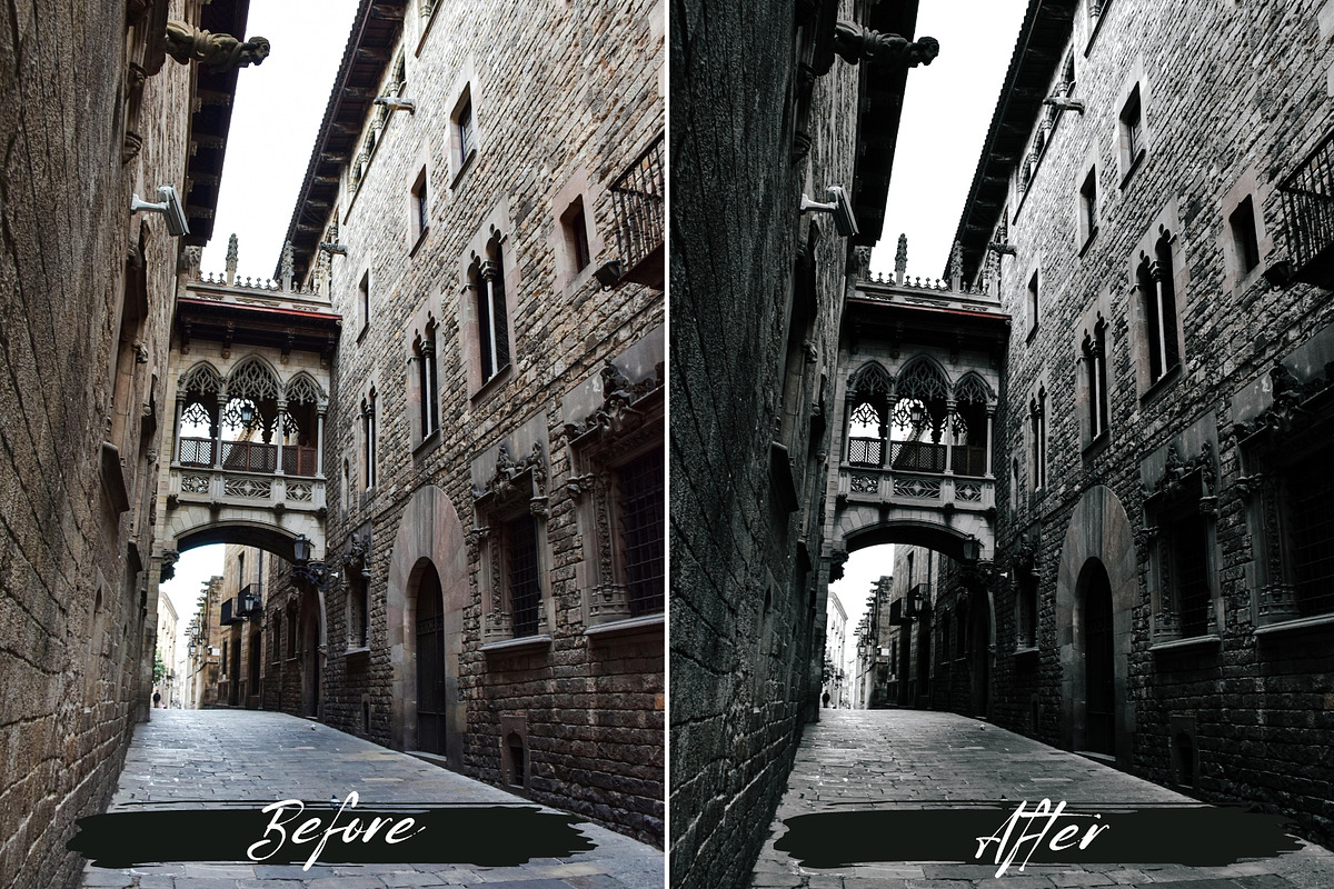 10 Gothic Lightroom Presets, a Preset Add-On by MEPRESETS (Photo 3 of 9)