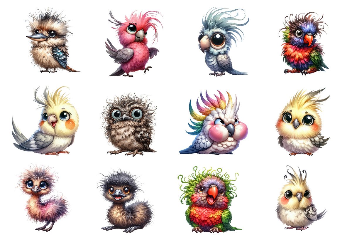 Funny Australian Bird Clipart, an Animal Illustration by Designworld (Photo 5 of 6)