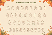 Pumpkin Garden - Autumn Font, a Symbol Font by AnningArts (Thumbnail 6 of 6)