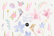 Hand-Painted Pastel Floral Whimsy, a Decorative Illustration by Lana Elanor (Thumbnail 8 of 16)