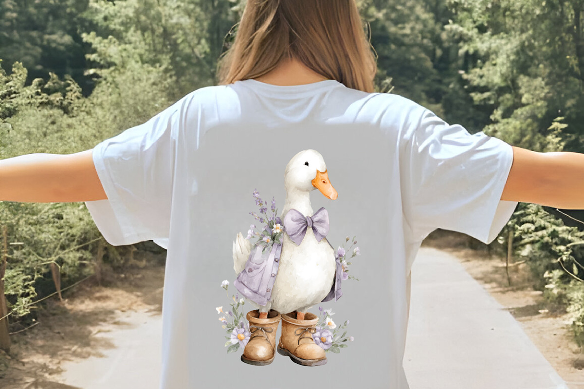 Silly Goose Clipart Spring, an Illustration by Digital Artistic99 (Photo 9 of 11)