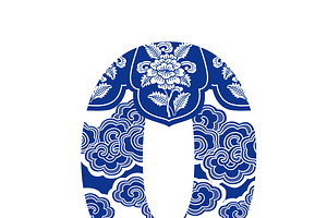 Number 0-9 Design In Chinese Style