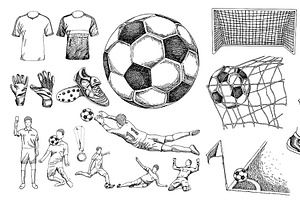 Soccer Drawing