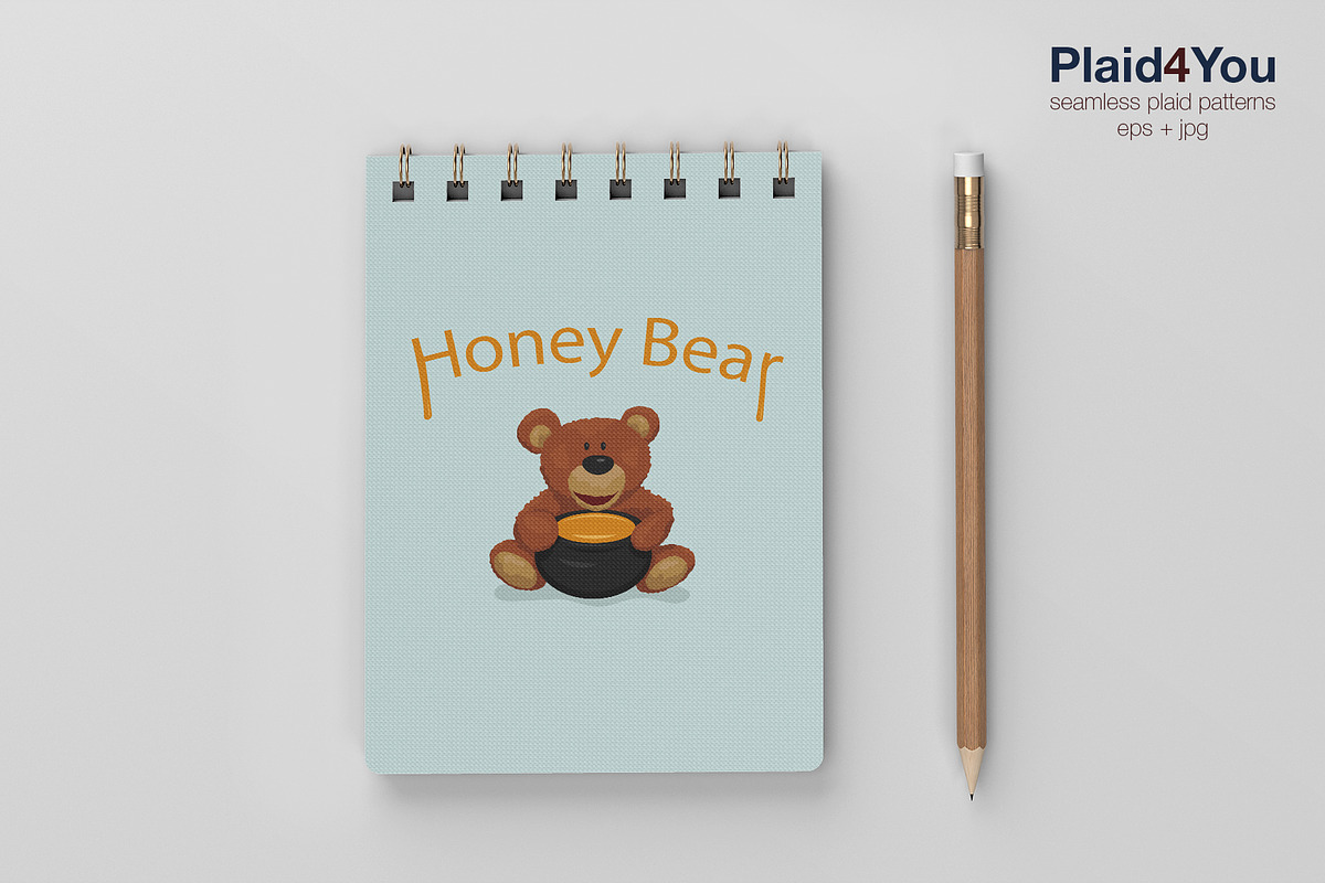 Teddy Bear Kids Print Design, an Animal Illustration by Plaid4You (Photo 4 of 5)