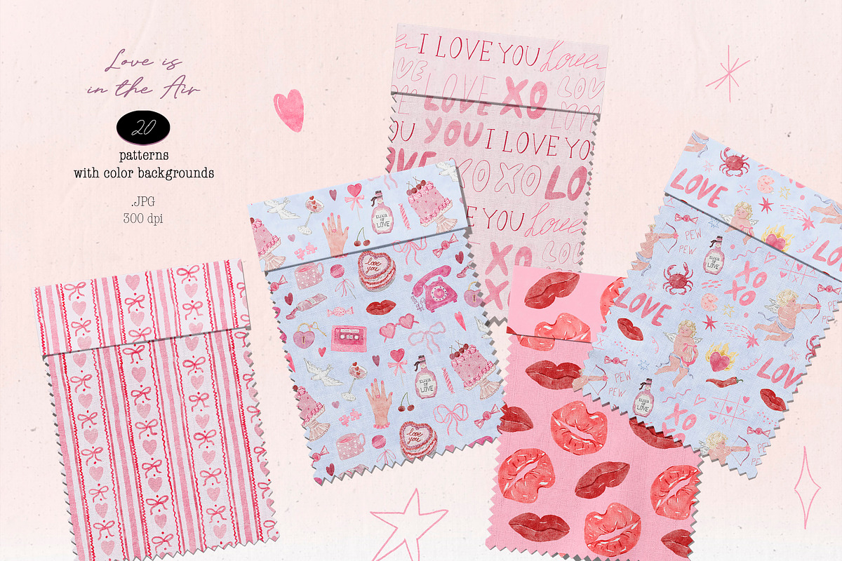 Whimsical Love Collection, an Object Illustration by Les Frolova (Photo 16 of 19)