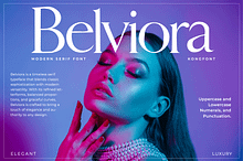 Belviora – Modern Serif Font