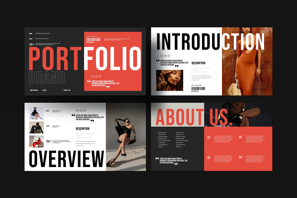 Brand Portfolio Template preview 4