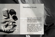 The Very Vogue Serif Family, a Serif Font by Nicky Laatz (Thumbnail 18 of 37)