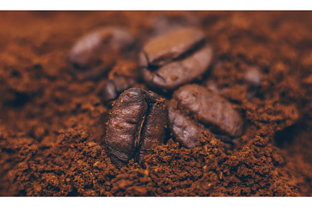 Coffee beans roasted close-up. Drink, a Food & Drink Photo by yanadjana