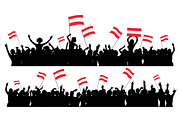 Cheering Crowd Austria, a Person Illustration by Albert Does Stuff (Thumbnail 3 of 3)