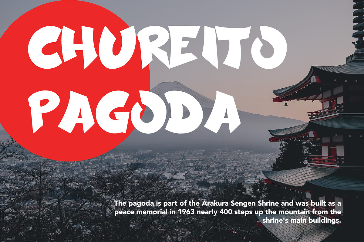 Shibuya Zone - Japanese Font Style, a Font by Arendxstudio (Photo 4 of 9)
