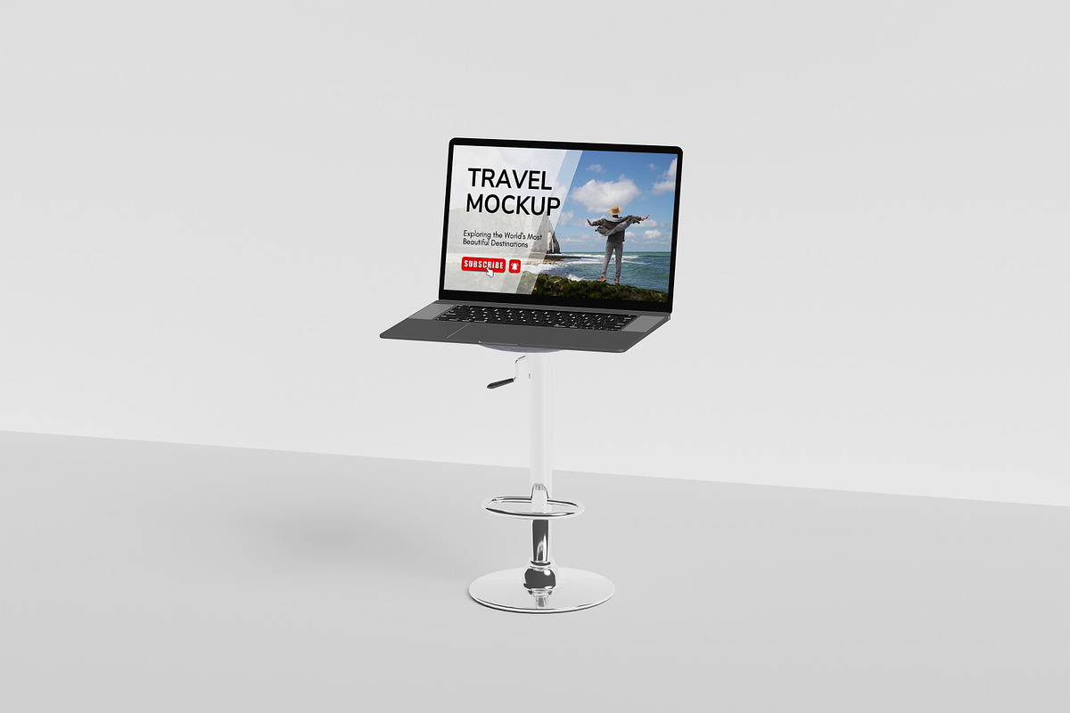 MacBook pro, an Android Mockup by kebunmockup (Photo 3 of 5)
