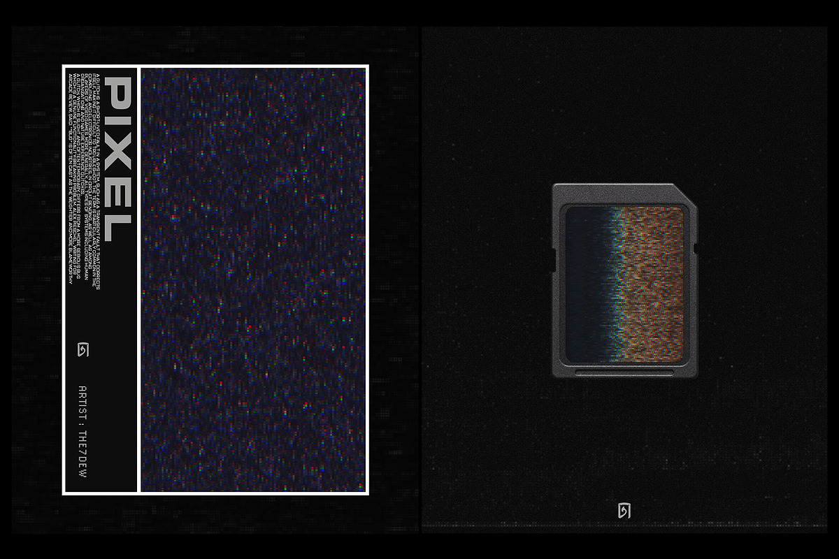 Pixel 002, a Texture Graphic by the7dew (Photo 2 of 6)
