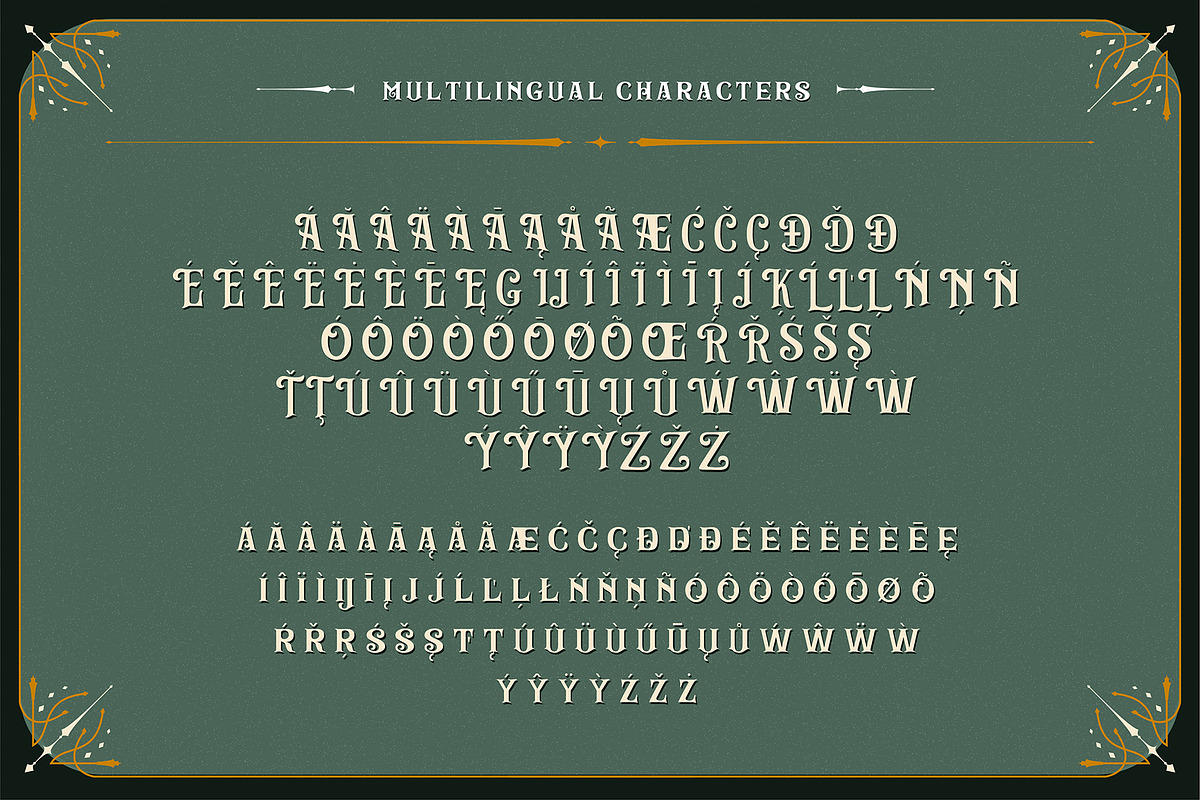 Burnic | Victorian Display Font, a Serif Font by StoricType (Photo 4 of 11)