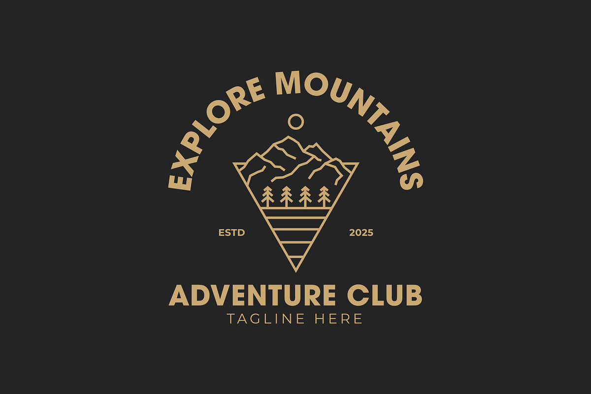 Adventure Logo Nature Travel Outdoor, a Branding & Logo Template by Signatoro (Photo 3 of 3)