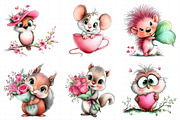 Woodland Romance Clipart, an Illustration by Daily.Designs (Thumbnail 6 of 8)