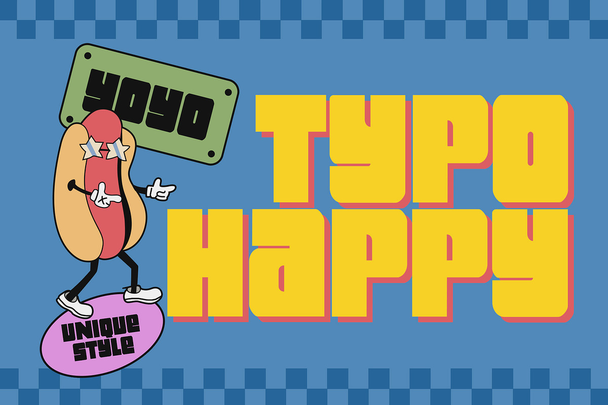 Flazy Display Font, a Font by Ryan Rivaldo Vierra (Photo 5 of 6)