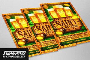 St Patricks Flyer Template