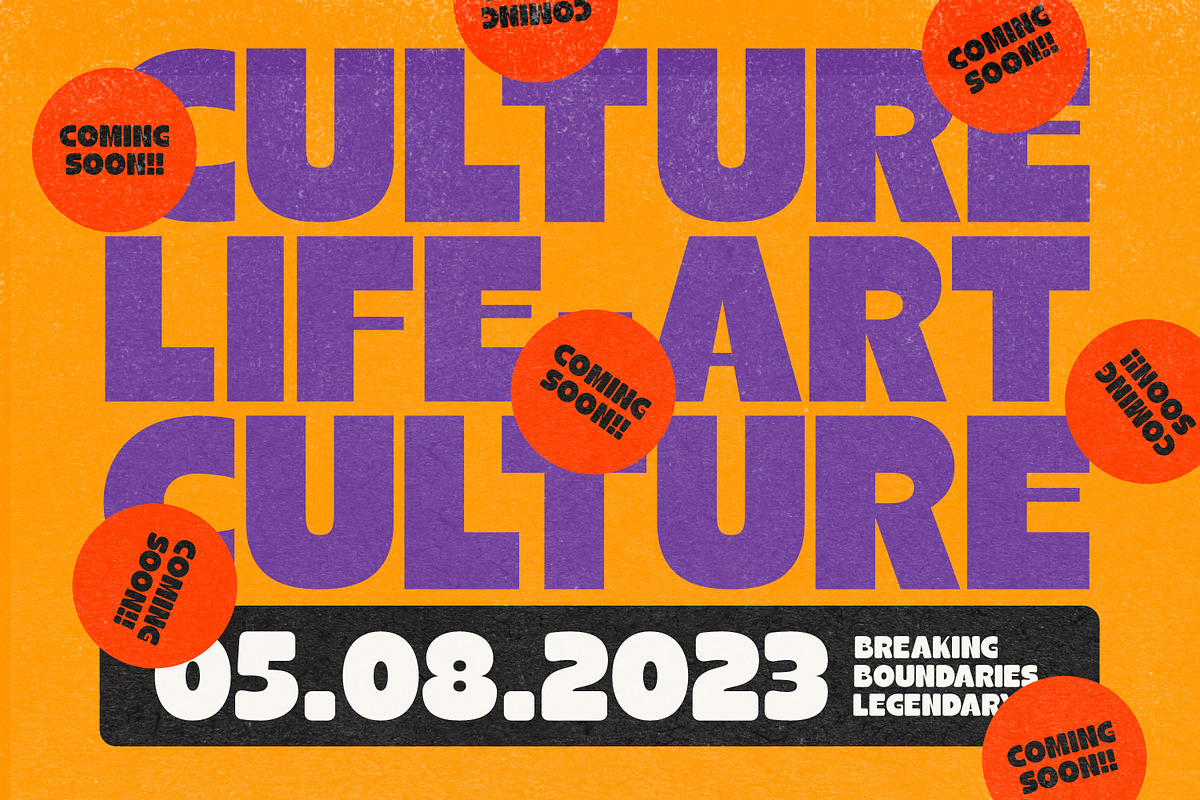 Boldiva Retro Font, a Sans Serif Font by Graphicfresh (Photo 3 of 9)