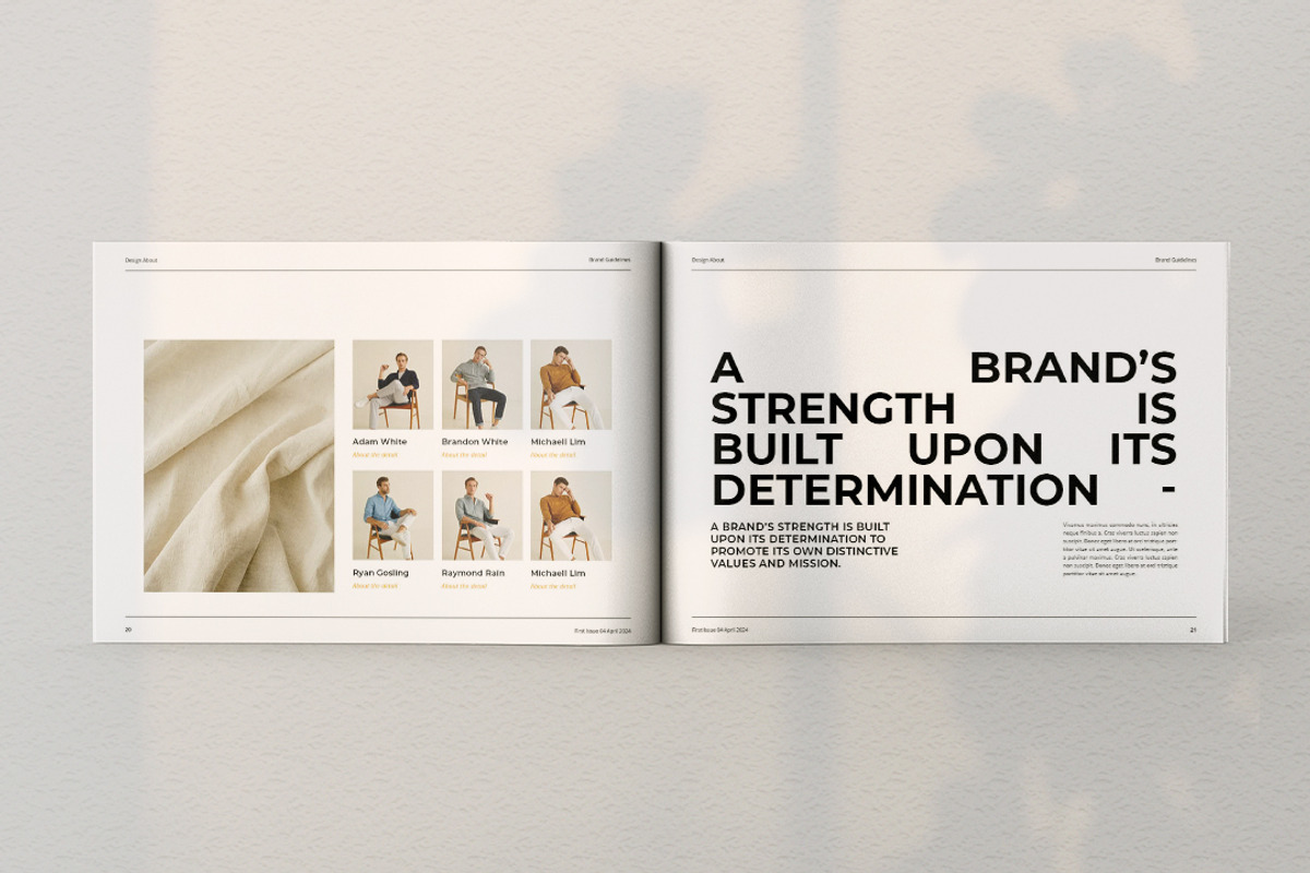 Beige Brand Guidelines, a Presentation Template by Analogi Studio (Photo 6 of 14)