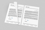 Corporate Letterhead 8 with MS Word, a Stationery Template by ND Design (Thumbnail 3 of 5)