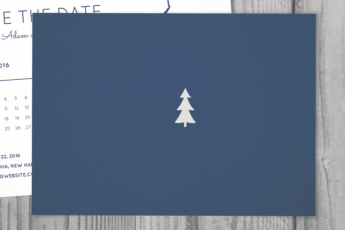 Rustic Save the Date, an Invitation Template by Alpine Design Works (Photo 2 of 3)