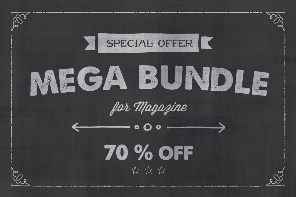 (70% Off) Magazine Bundle, a Magazine Template by broluthfi (Photo 1 of 5)