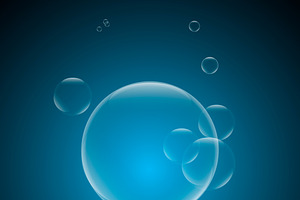 Soap bubbles - vector 50%off