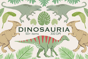 Dinosauria - Clipart Collection