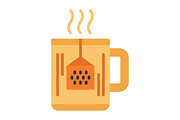 Hot Tea Flat Icon, an Icon by Pexelpy (Thumbnail 2 of 2)