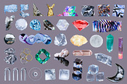 3D Glass & Chrome Collage Pack, an Object Graphic by Anzhelika (Thumbnail 5 of 10)