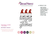 Hanging with My Gnomies SVG Vector, an Illustration by DreamONprints (Thumbnail 2 of 2)