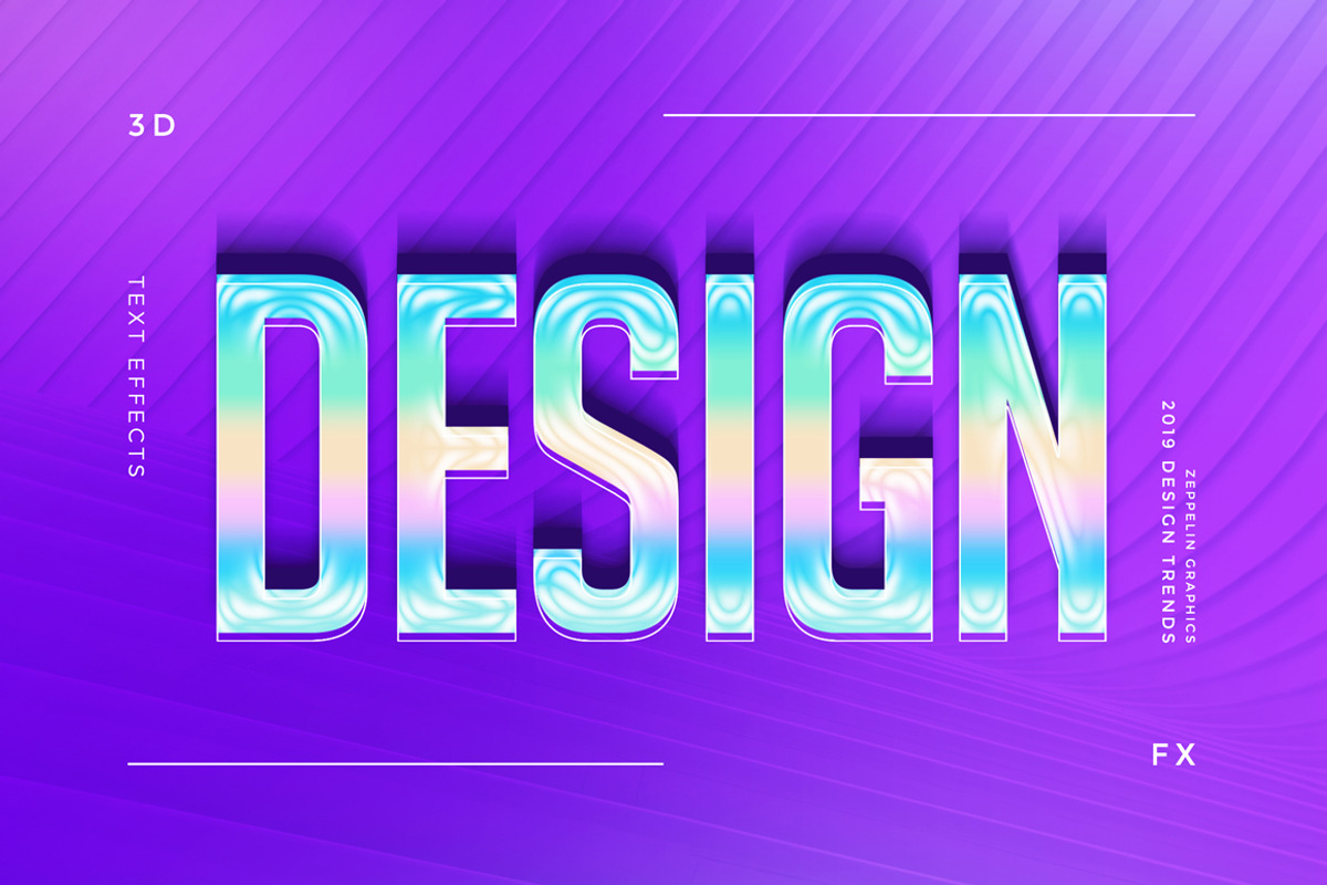 3D Text Effects New Trends, a Layer Style Add-On by Graphicdome (Photo 11 of 17)