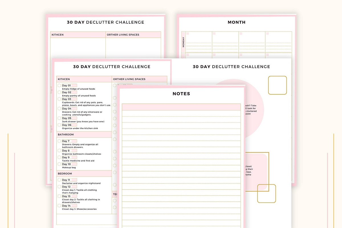 Ultimate Cleaning Planners Bundle, a Stationery Template by CreativeBundlex (Photo 7 of 7)